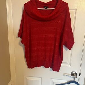 Alyx Vibrant Red Cowl Neck Sweater